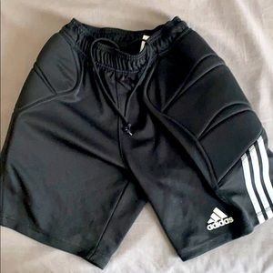 Mens Adidas Padded Goalkeeper Shorts size S